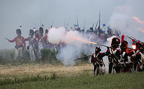 Battle of Waterloo : 200th Anniversary : Re-enactment :  Photos : Richard Moore : Photographer